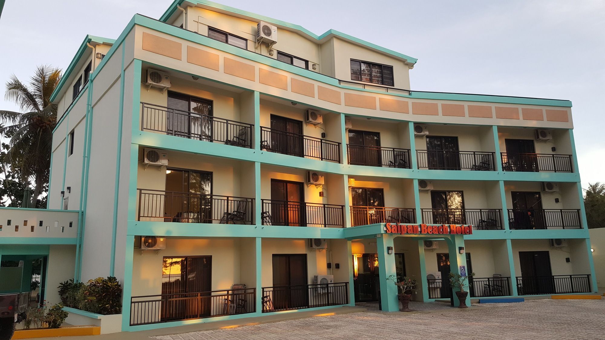 Saipan Beach Hotel Kültér fotó